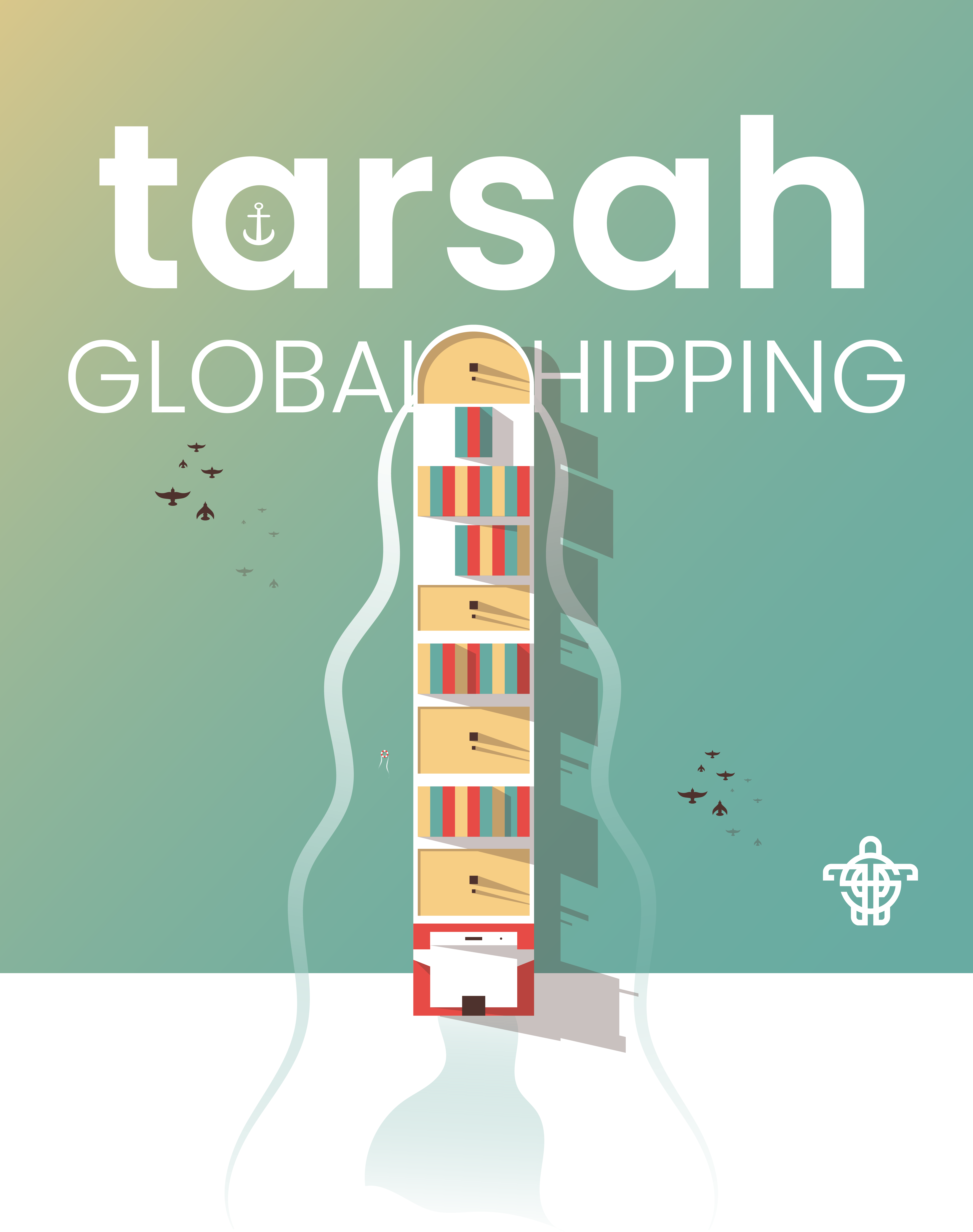 Shipping illustration